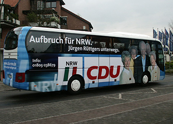 Bus Folienbeschriftung